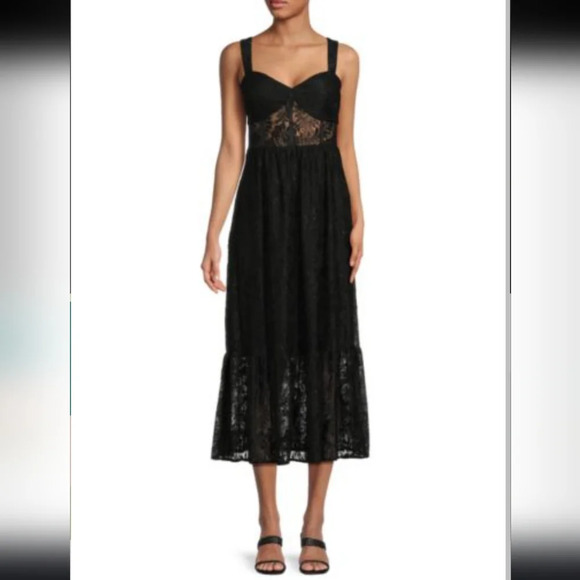 Guess Dresses & Skirts - NWT Guess Lace Tank Midi Dress sz 6